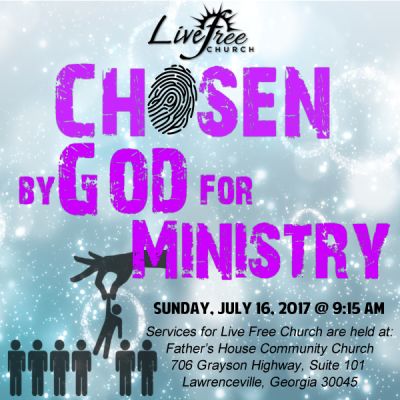 Chosen by God for Ministry